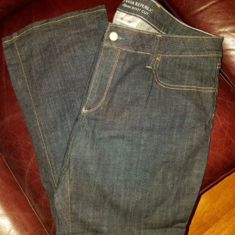 New Banana Republic Urban Boot Cut Jeans